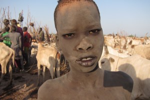 Pojke i Sydsudan.